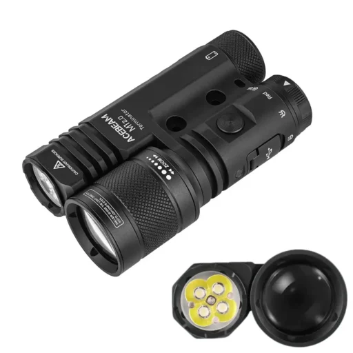 ACEBEAM Terminator M1 2.0 - Dual Head LEP & LED Taschenlampe