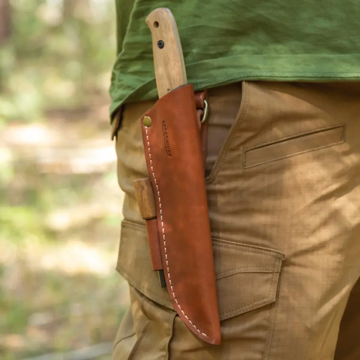 BPS KNIVES Adventurer CSHF - feststehendes Scandi Outdoor Messer – Bild 5