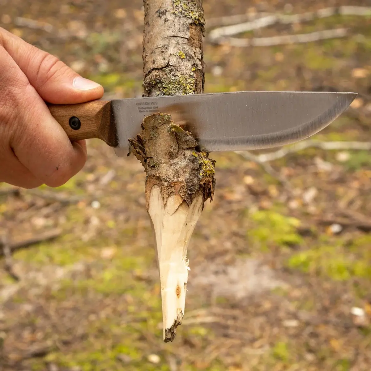 BPS KNIVES Adventurer CSHF - feststehendes Scandi Outdoor Messer – Bild 7