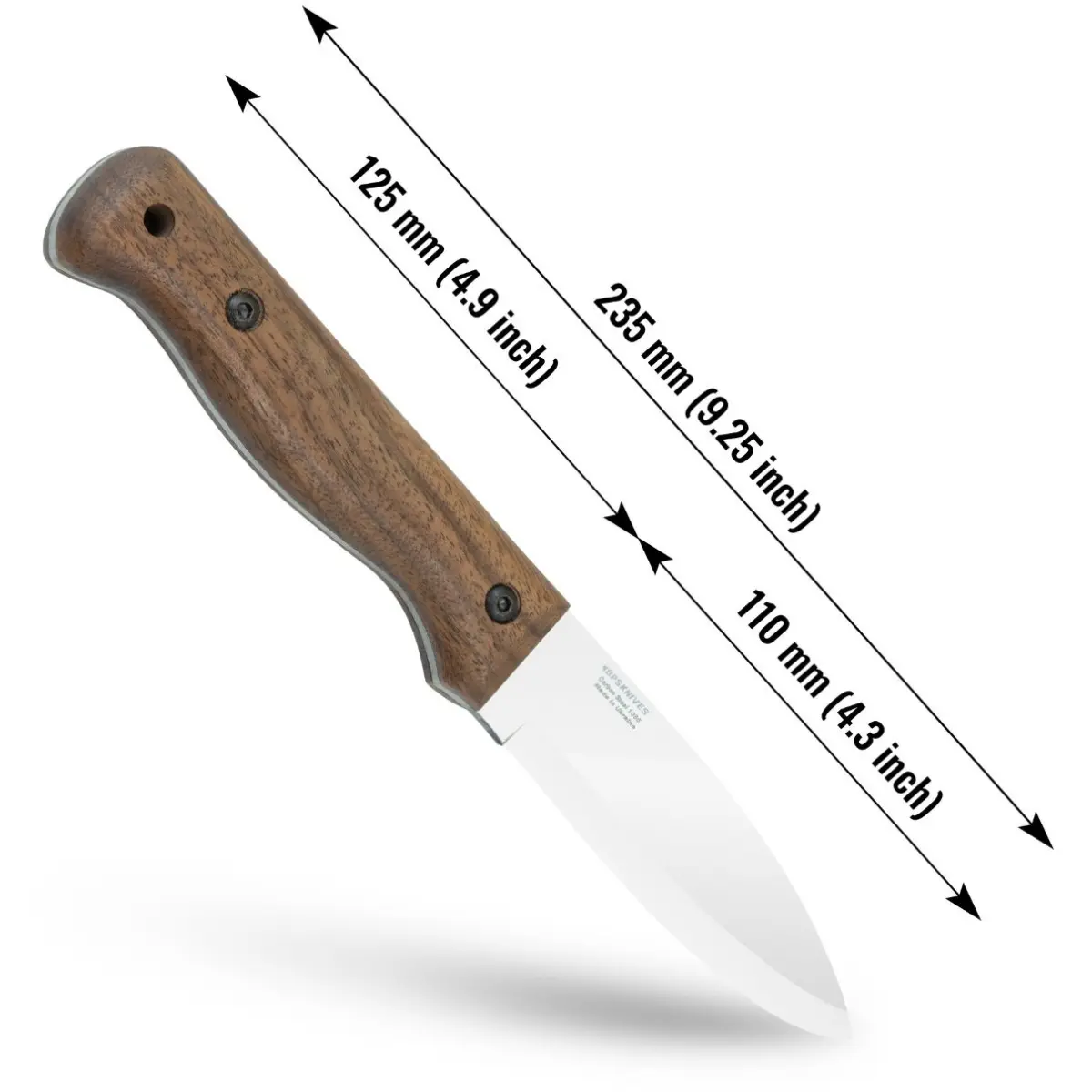 BPS KNIVES B1 - feststehendes Outdoor & Bushcraft Messer – Bild 4