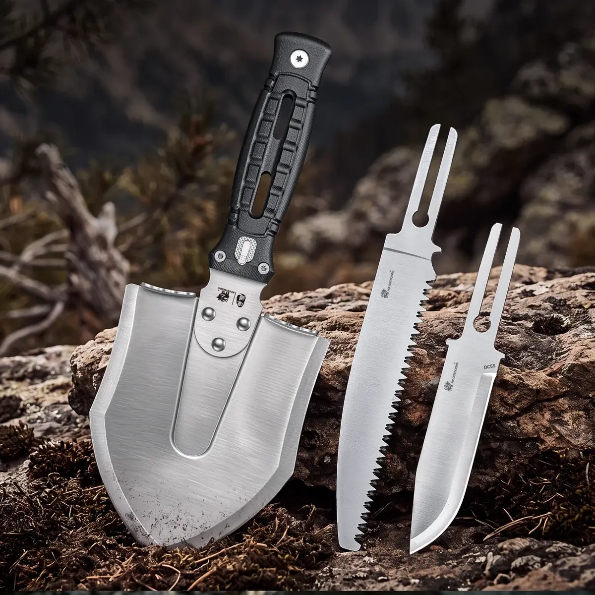 HX OUTDOORS GBC-68 ROCK APEX Wild Trek 3-in-1 Outdoor Tool Kit – Bild 2