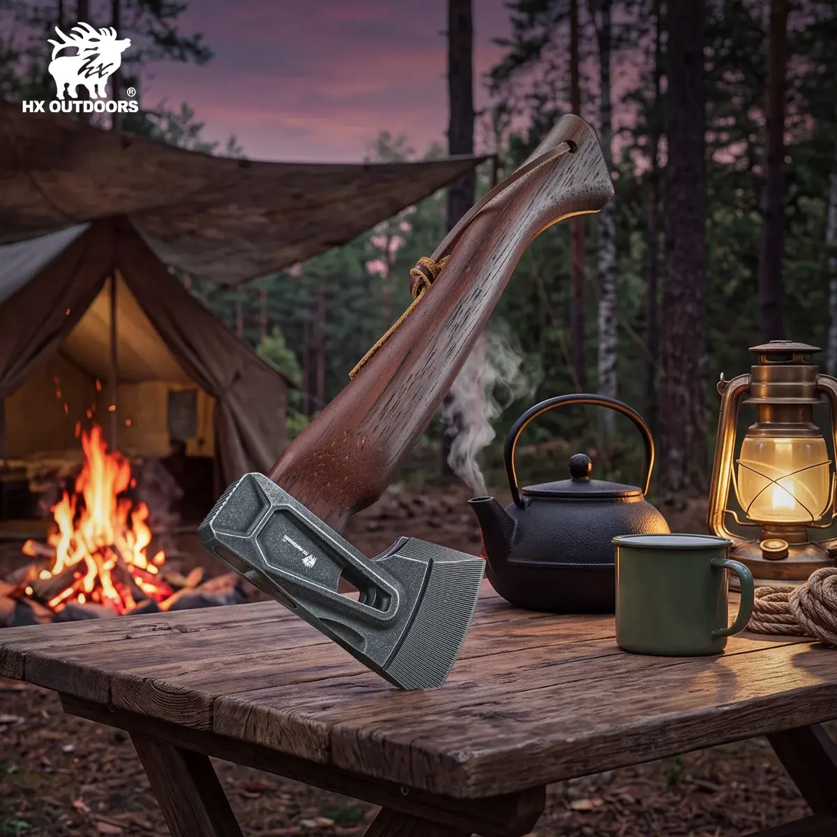 HX OUTDOORS FT-21 Patrol Campingbeil – Bild 3