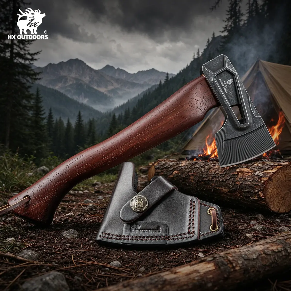 HX OUTDOORS FT-21 Patrol Campingbeil – Bild 6