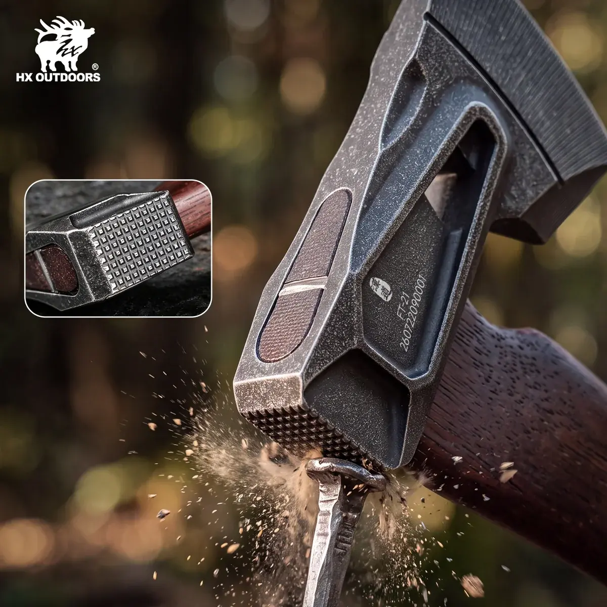 HX OUTDOORS FT-21 Patrol Campingbeil – Bild 9