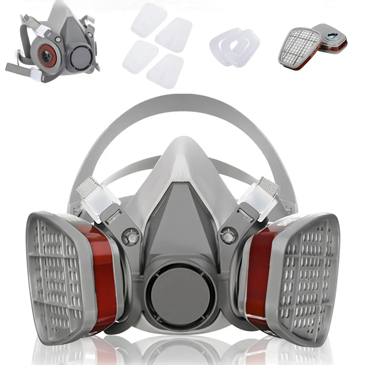 NASUM M101 Atemschutz-Halbmaske – Bild 2