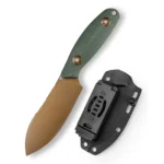 Übersicht: feststehende Outdoor-Messer trivisa aubergine gm