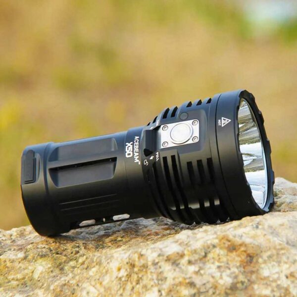 ACEBEAM X50 - Taschenlampe mit 8x XHP70.2 LEDs für bis zu 40.000 Lumen – Bild 4