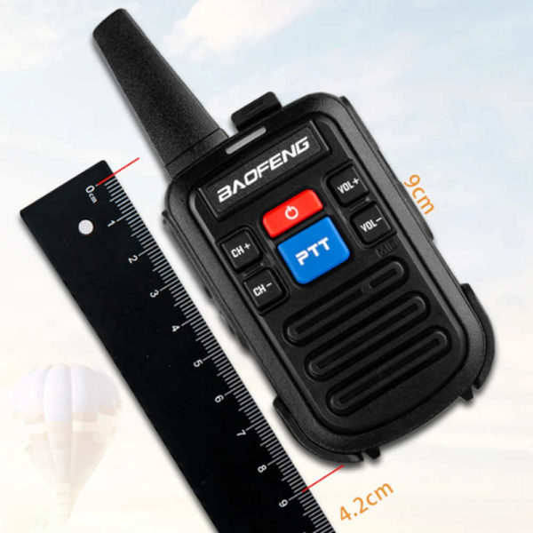 BAOFENG BF-C50 - 2er Set Walkie Talkie UHF – Bild 5