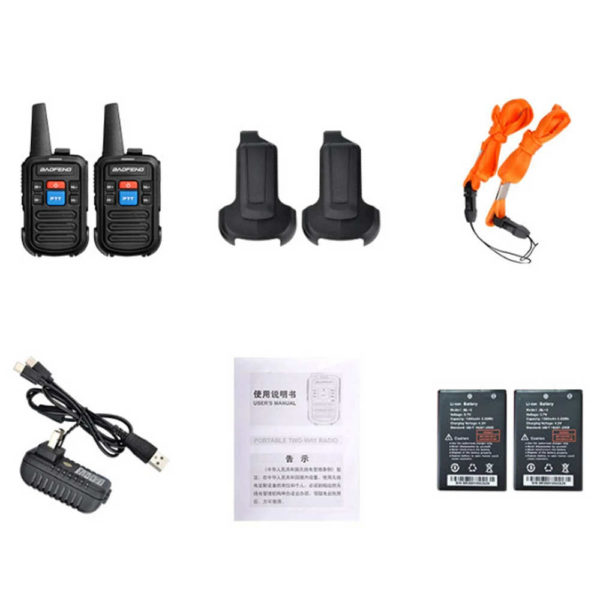 BAOFENG BF-C50 - 2er Set Walkie Talkie UHF – Bild 6
