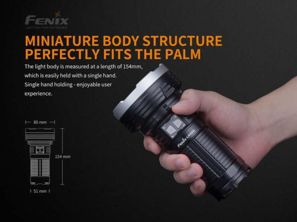 FENIX LR40R -  Spot- & Flut-Licht 12.000 Lumen – Bild 7