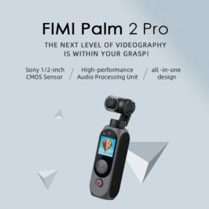 FIMI Palm 2 Pro - verbesserte Gimbal 4K UHD Kamera mit 128° Weitwinkel-Linse