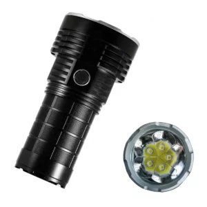 HAIKELITE HK05 – LED Taschenlampe mit 5x SFN60 LEDs für bis zu 30.000 Lumen