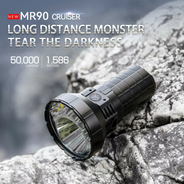 IMALENT MR90 - Taschenlampe mit 8x XHP70.2 & 1x SBT90.2 LEDs für bis zu 50000 Lumen – Bild 7