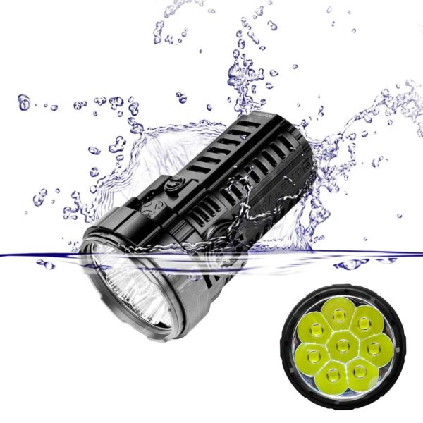 IMALENT MS08 mit 8x XHP70.2 LED 34.000 Lumen – Bild 5