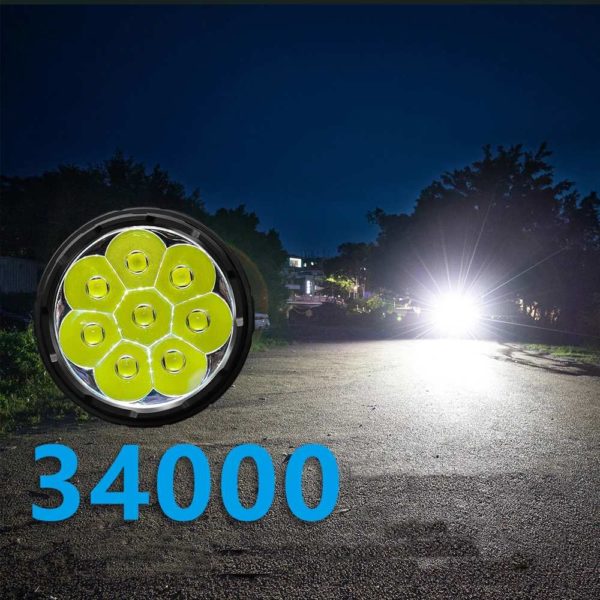 IMALENT MS08 mit 8x XHP70.2 LED 34.000 Lumen – Bild 18