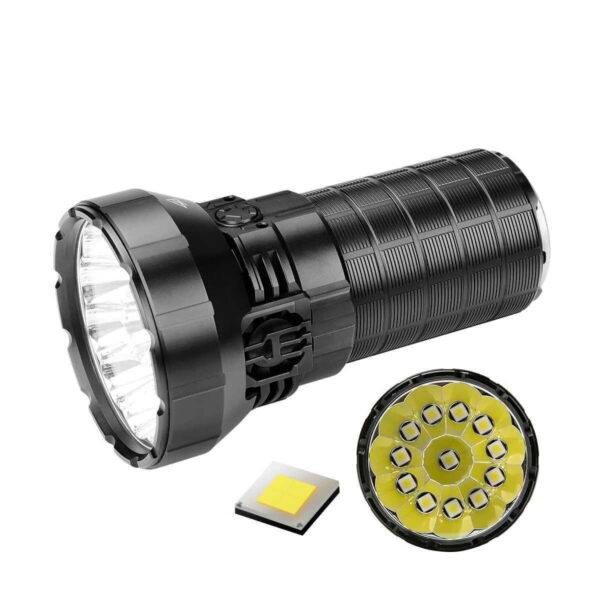 IMALENT MS12 Mini - Taschenleuchte mit 12x XHP70.2 LEDs für bis zu 65.000 Lumen – Bild 3