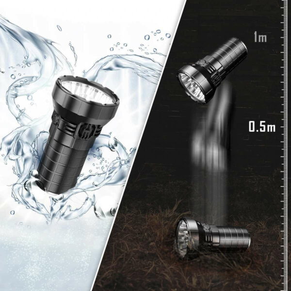 IMALENT MS12 Mini - Taschenleuchte mit 12x XHP70.2 LEDs für bis zu 65.000 Lumen – Bild 11