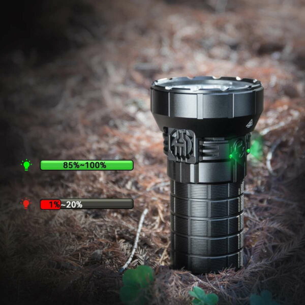 IMALENT MS12 Mini - Taschenleuchte mit 12x XHP70.2 LEDs für bis zu 65.000 Lumen – Bild 13