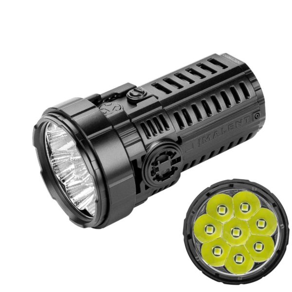 IMALENT RS50 - Taschenlampe mit 8x XHP50.3 LEDs für bis zu 20.000 Lumen – Bild 2