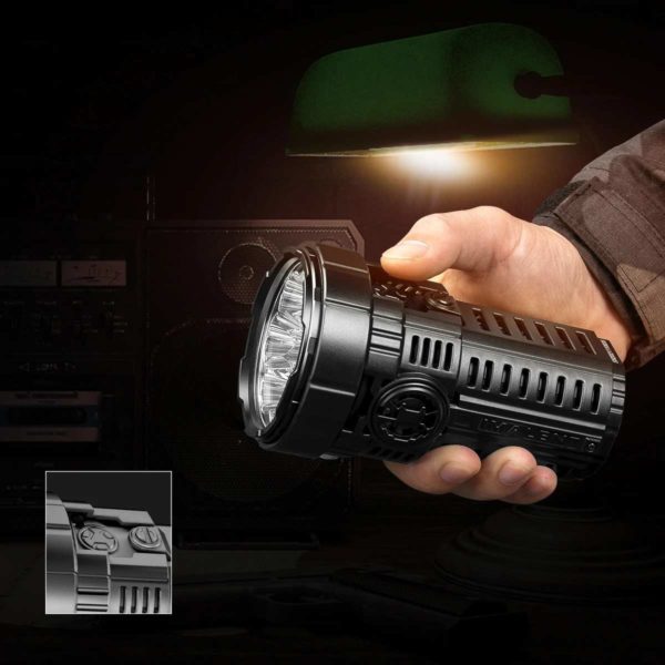 IMALENT RS50 - Taschenlampe mit 8x XHP50.3 LEDs für bis zu 20.000 Lumen – Bild 8