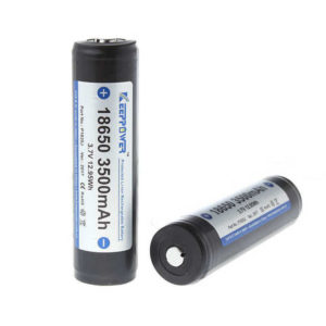 KEEPPOWER P1835J ICR 18650 3.7V 3.500mAh Akku (2x 18650)