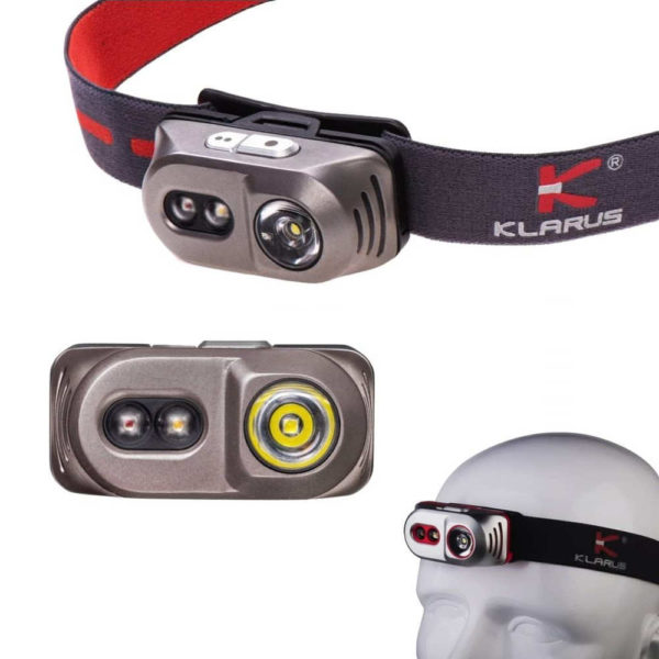 KLARUS H1A - 550 Lumen Titan Stirnlampe – Bild 2