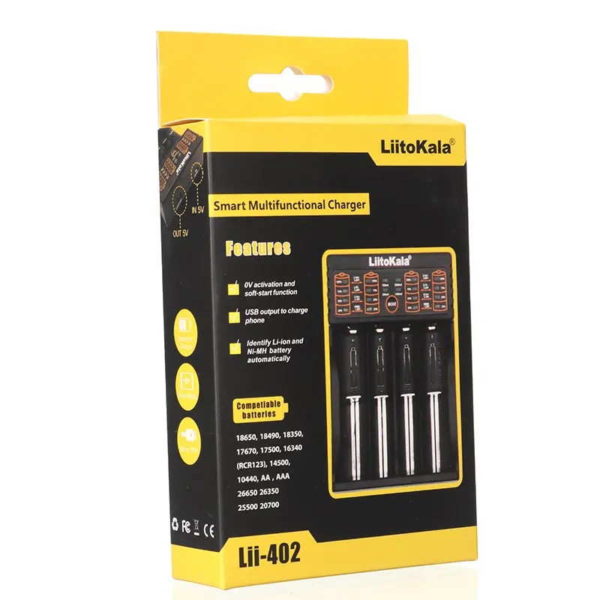 LIITOKALA Lii-402 Universal-Ladegerät – Bild 9