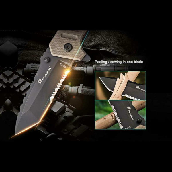 HX OUTDOORS ZD-016 - Klappmesser mit 80mm Klinge – Bild 8