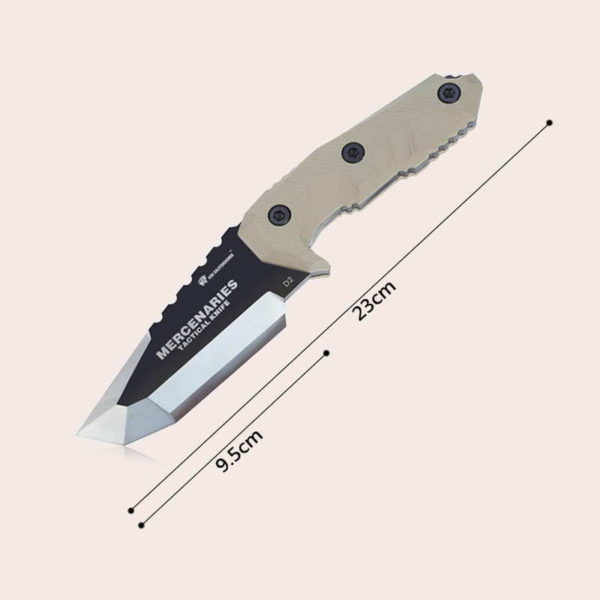 HX OUTDOORS D-165 Mercenary - feststehendes Messer mit 90mm Klinge – Bild 4
