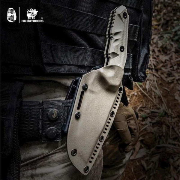 HX OUTDOORS D-165 Mercenary - feststehendes Messer mit 90mm Klinge – Bild 7