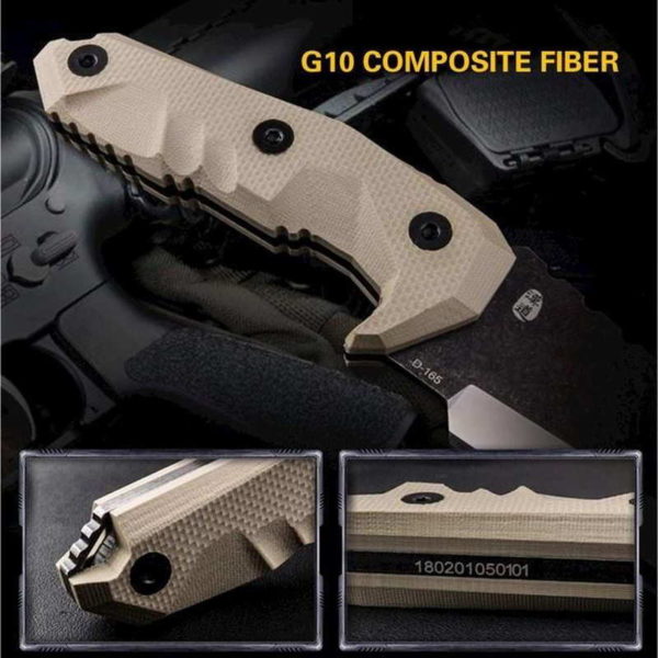 HX OUTDOORS D-165 Mercenary - feststehendes Messer mit 90mm Klinge – Bild 8