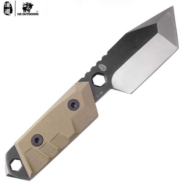 HX OUTDOORS D-168 - feststehendes Messer mit 90mm Klinge – Bild 3