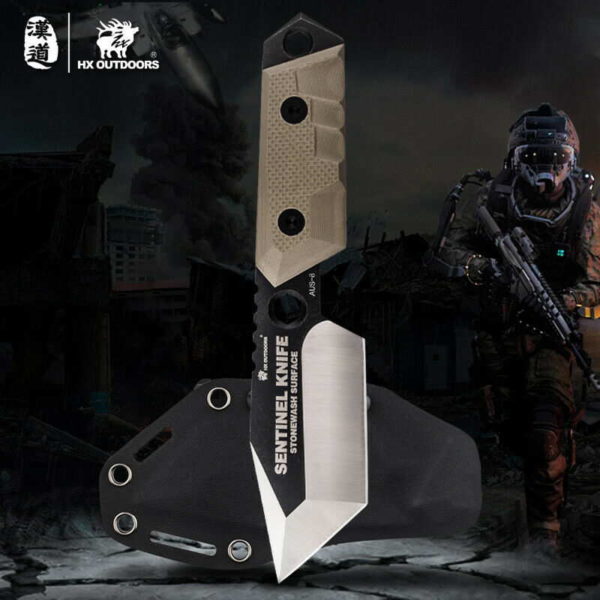 HX OUTDOORS D-168 - feststehendes Messer mit 90mm Klinge – Bild 5