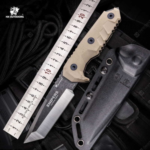 HX OUTDOORS D-183 - feststehendes Messer mit 98mm Klinge – Bild 4
