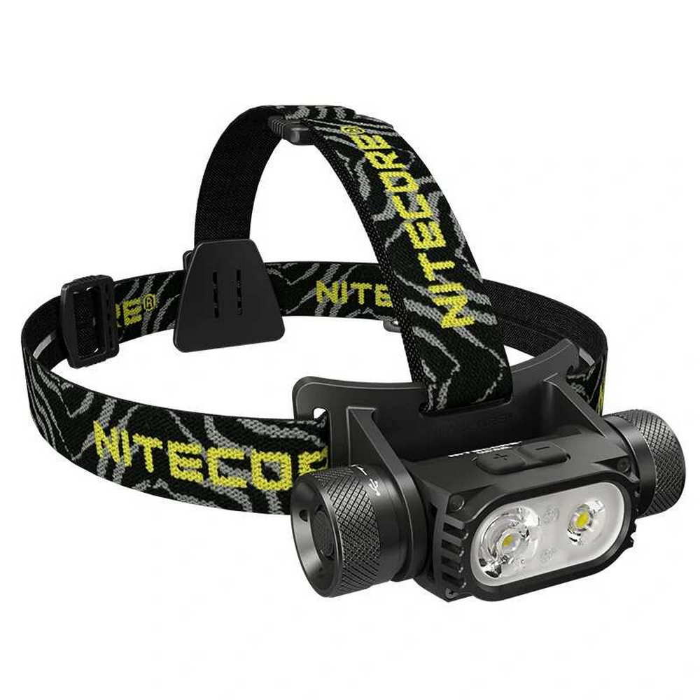 NITECORE HC68 – Stirnlampe mit 2x SST40 & 2.000 Lumen, E-Focus – Graustufe