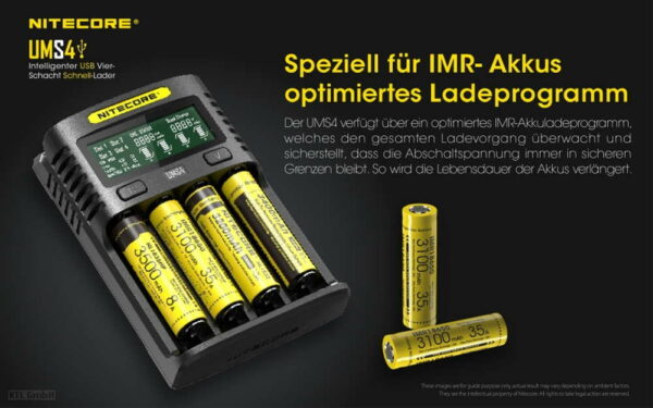 NITECORE UMS4 USB-Schnell-Ladegerät – Bild 12