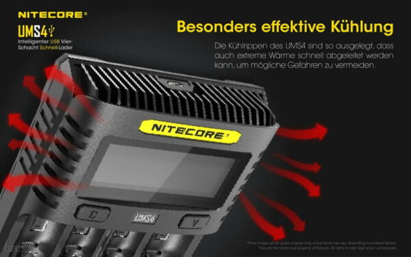 NITECORE UMS4 USB-Schnell-Ladegerät – Bild 6