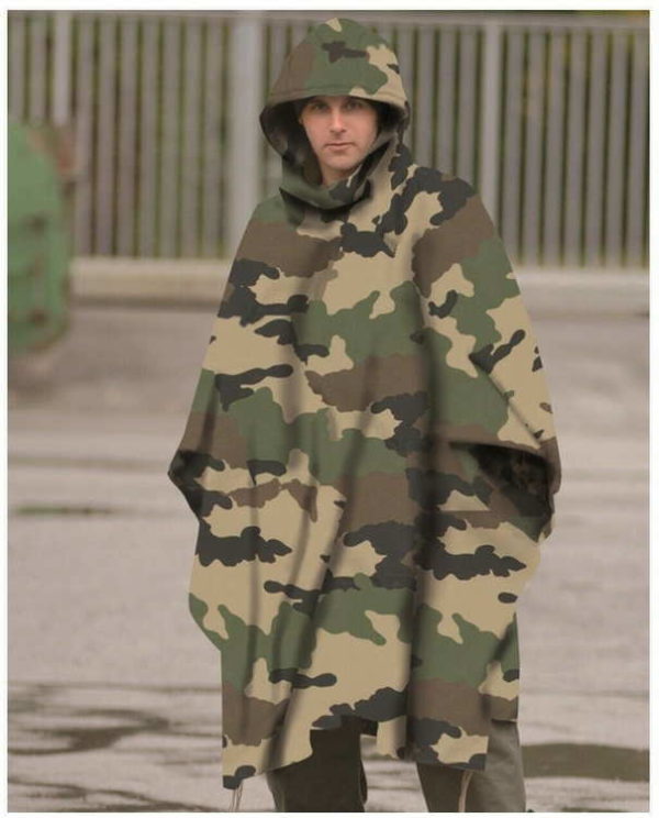 Regenponcho mit Kapuze, Notzelt – Bild 9