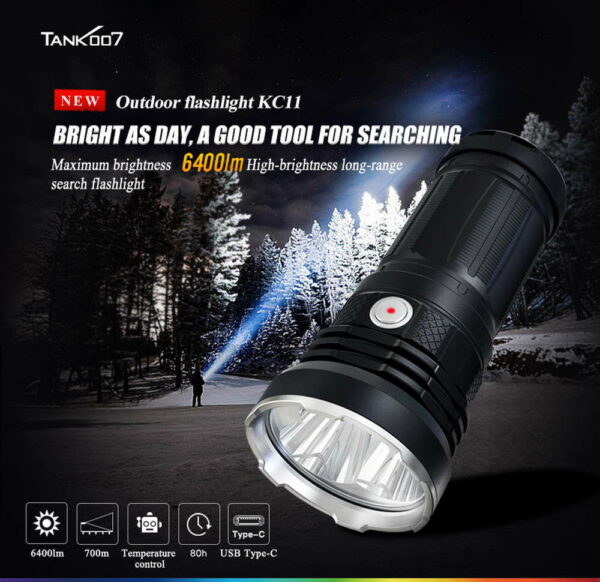 TANK007 KC11 - 3x SST40 LEDs mit 6.400 Lumen – Bild 12