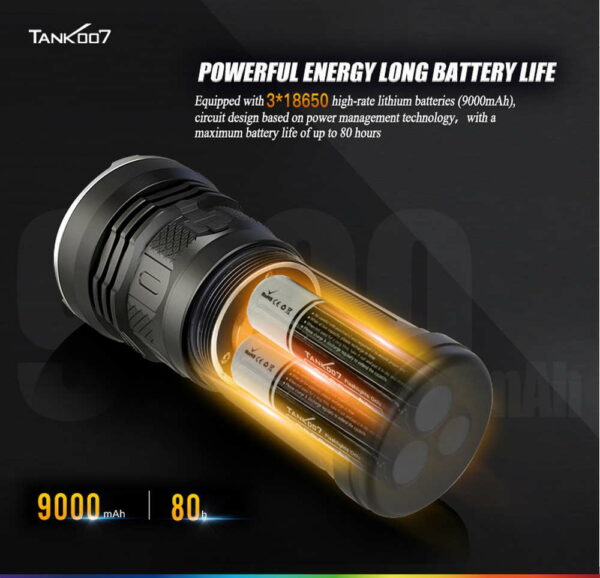TANK007 KC11 - 3x SST40 LEDs mit 6.400 Lumen – Bild 9