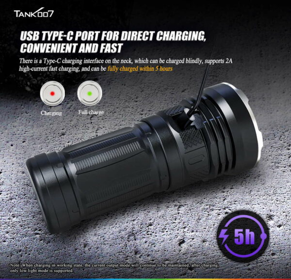 TANK007 KC11 - 3x SST40 LEDs mit 6.400 Lumen – Bild 8