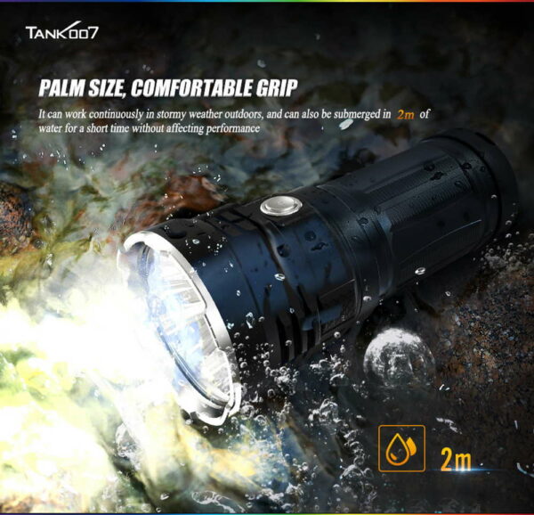 TANK007 KC11 - 3x SST40 LEDs mit 6.400 Lumen – Bild 4