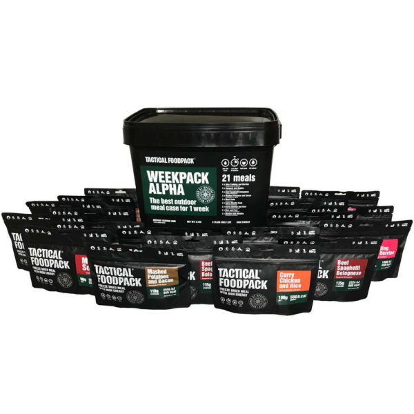 TACTICAL FOODPACK Weekpack Not-Nahrung für 1 Person/Woche