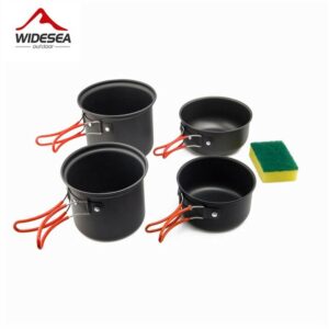 Alu Outdoor Kochgeschirr 2-4 Personen