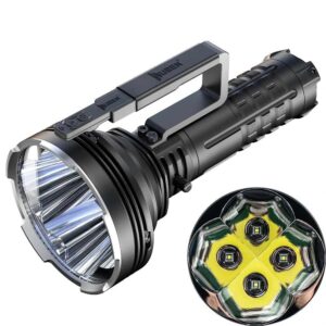 WUBEN A1 - 4x SBT90 LEDs mit 20.000 Lumen
