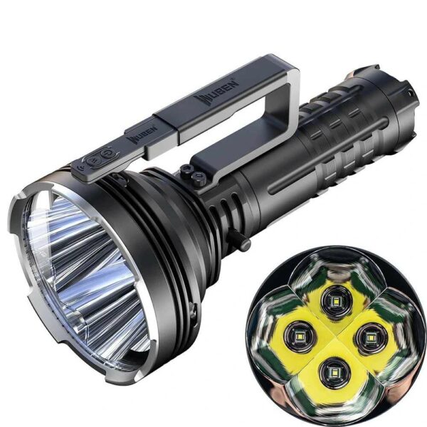 WUBEN A1 - 4x SBT90 LEDs mit 20.000 Lumen